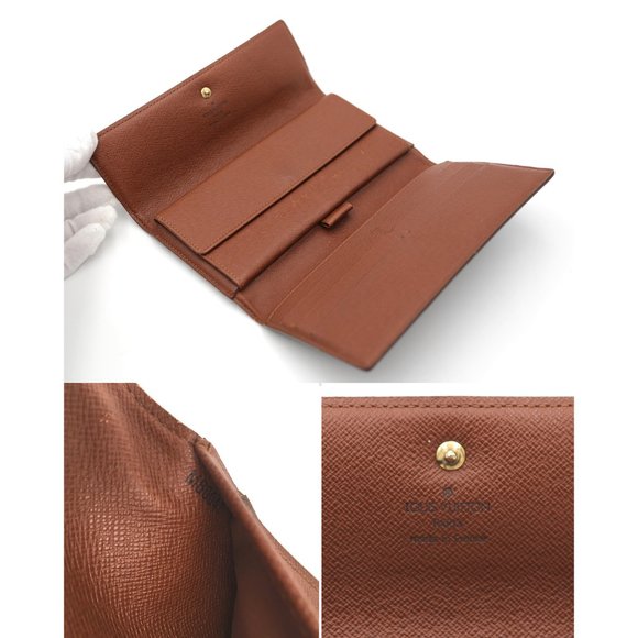 Preowned Louis Vuitton wallet Tresor GM - FAIR condition - Picture 10 of 11